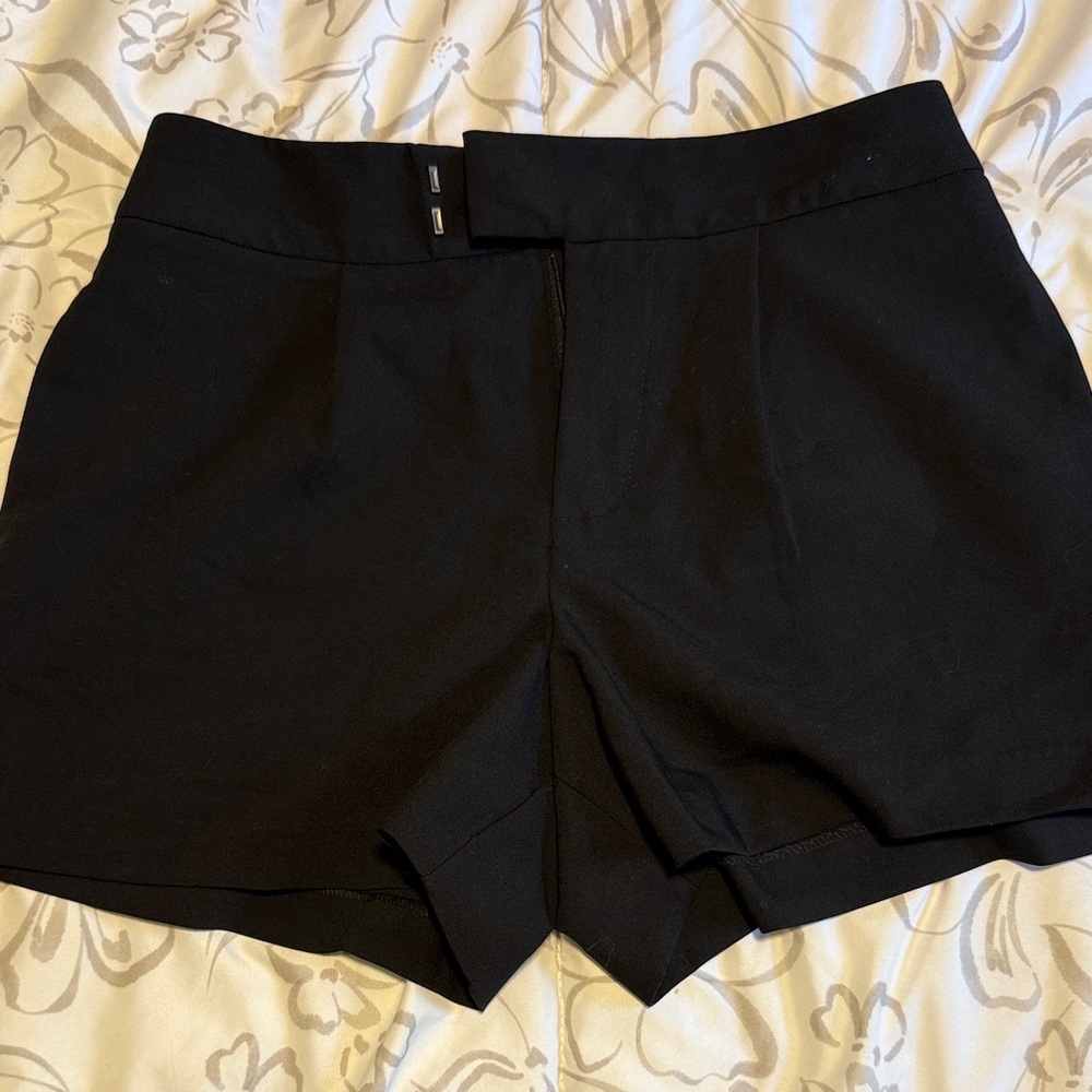 a new day Women's High Waist Black Shorts